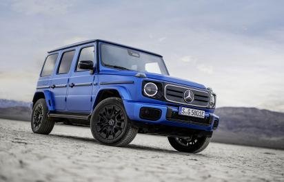 Elektrický Mercedes triedy G sa otočí aj na mieste