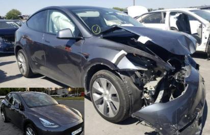 Tesly na totálku z USA končia na Ukrajine!