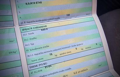 Kontroverzný riadok č. 44 na technickom preukaze. Pozor najmä na jazdené autá po 2. majiteľovi