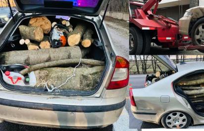 Absurdná nehoda z Košíc na policajných fotkách: Havária Škody na slovenský spôsob!