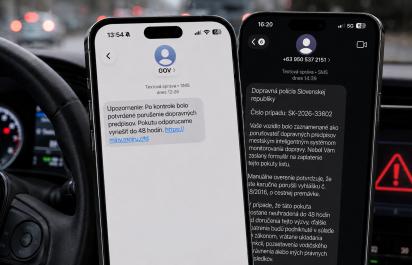 POZOR! Prišla vám SMS o dopravnej pokute? Šíri sa nový podvod, ktorý sa tvári ako oficiálna správa od polície