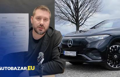 Diagnostika batérie jazdeného Mercedes-Benz EQS SUV po 70 000 km nás zarazila. Mercedes dáva záruku 10 rokov, netrafil
