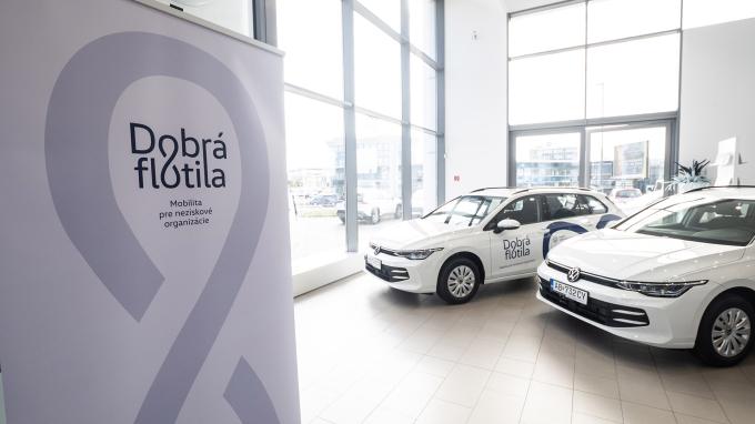 Volkswagen Caddy a Golf pre neziskovky