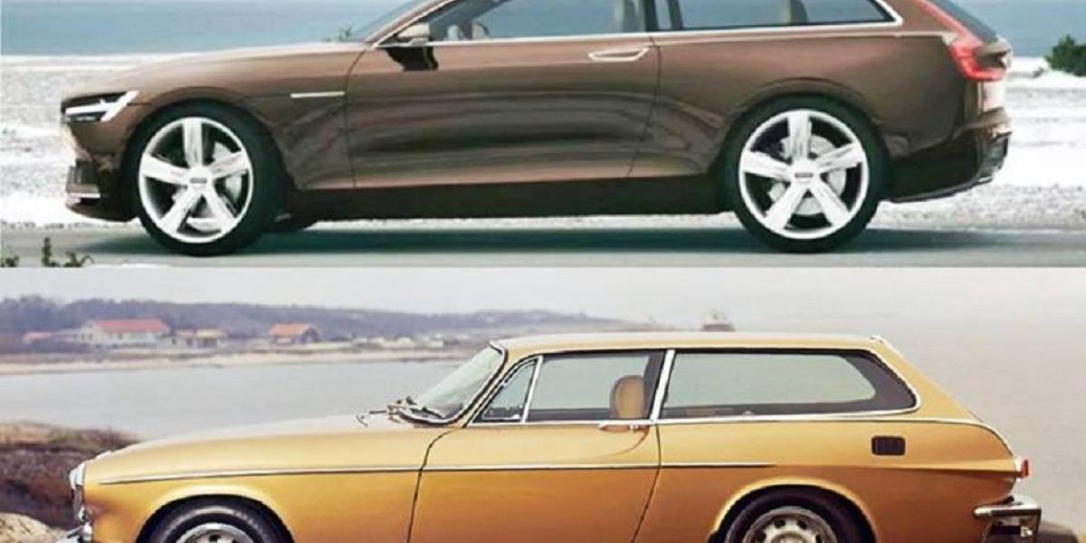 Volvo Koncept Estate – vydarený mix Volva 1800ES a technológie budúcnosti