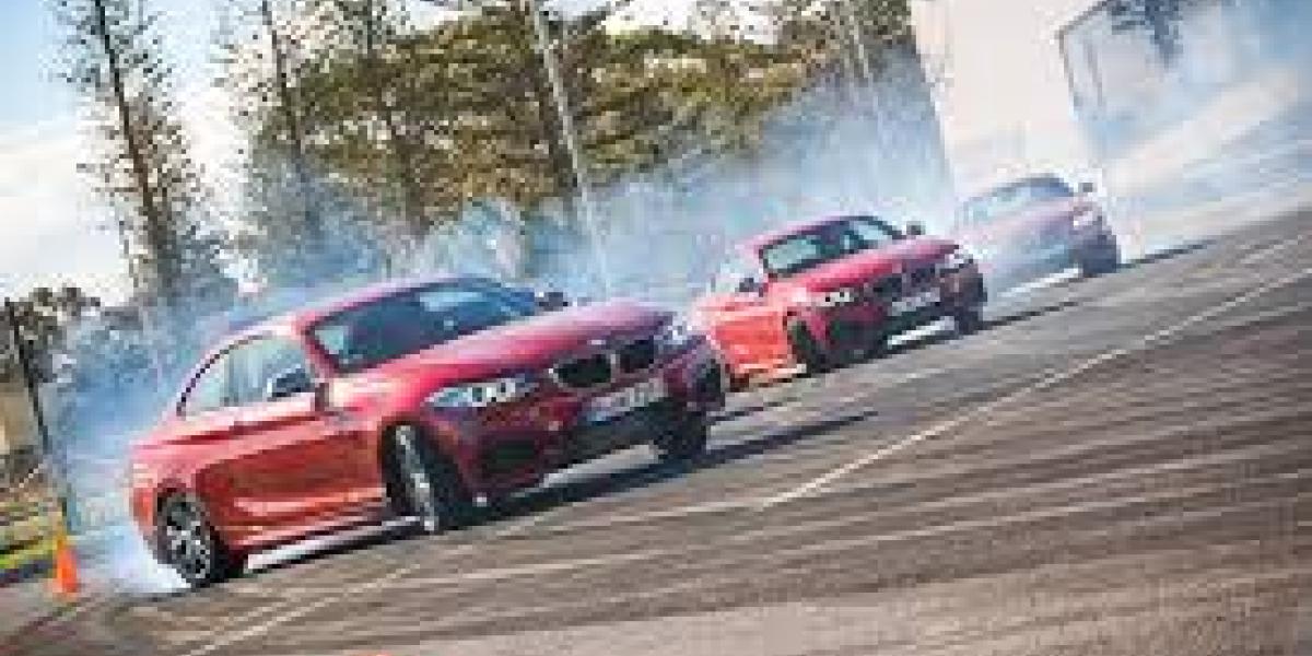 Frajeri na BMW predviedli šialený Driftmob! 