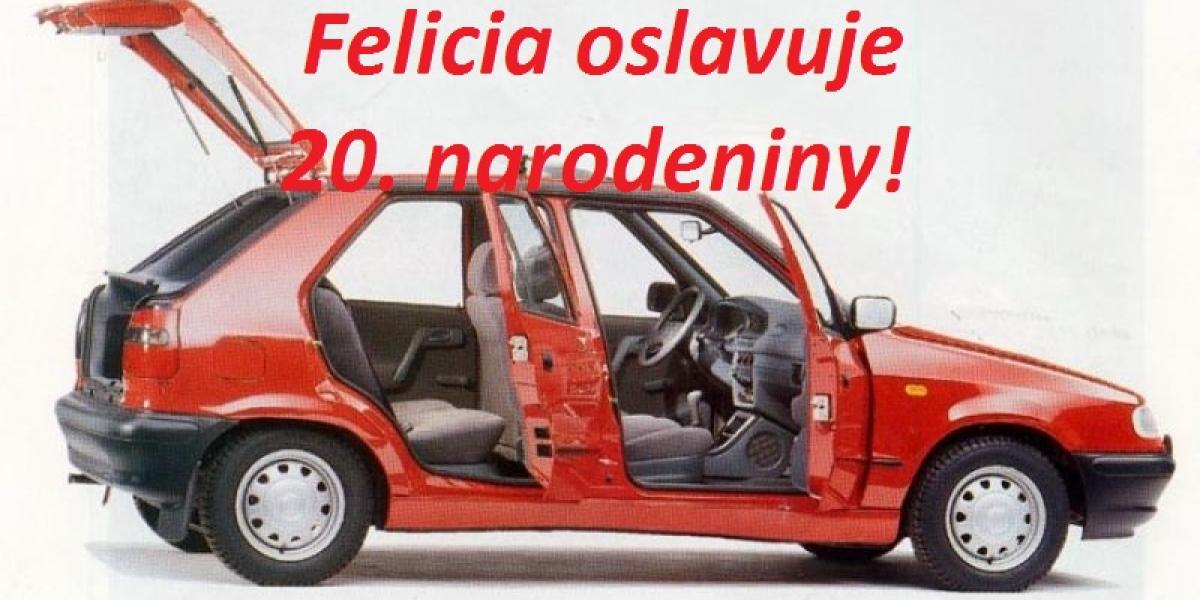 Vedeli ste? Škoda Felicia oslavuje 20 rokov! 