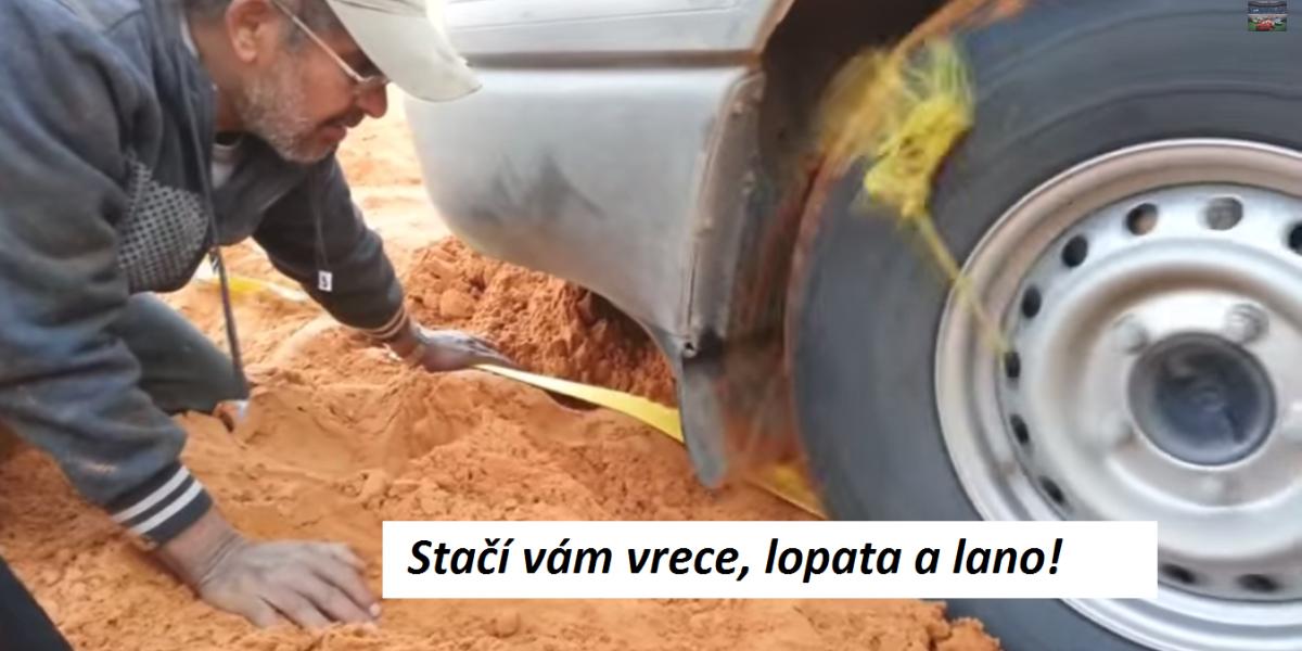 Video: Ako vytiahnuť zapadnuté vozidlo bez pomoci navijáka?