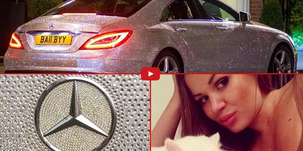 Najexkluzívnejšie mašiny planéty: Mercedes CLS 350 pokrytý miliónom Swarovski kryštálov! 