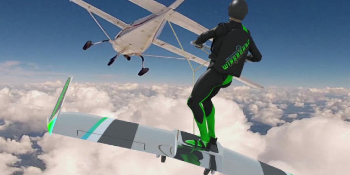 Si beznádejný, adrenalínový jazdec? Wingboarding ťa dostane!