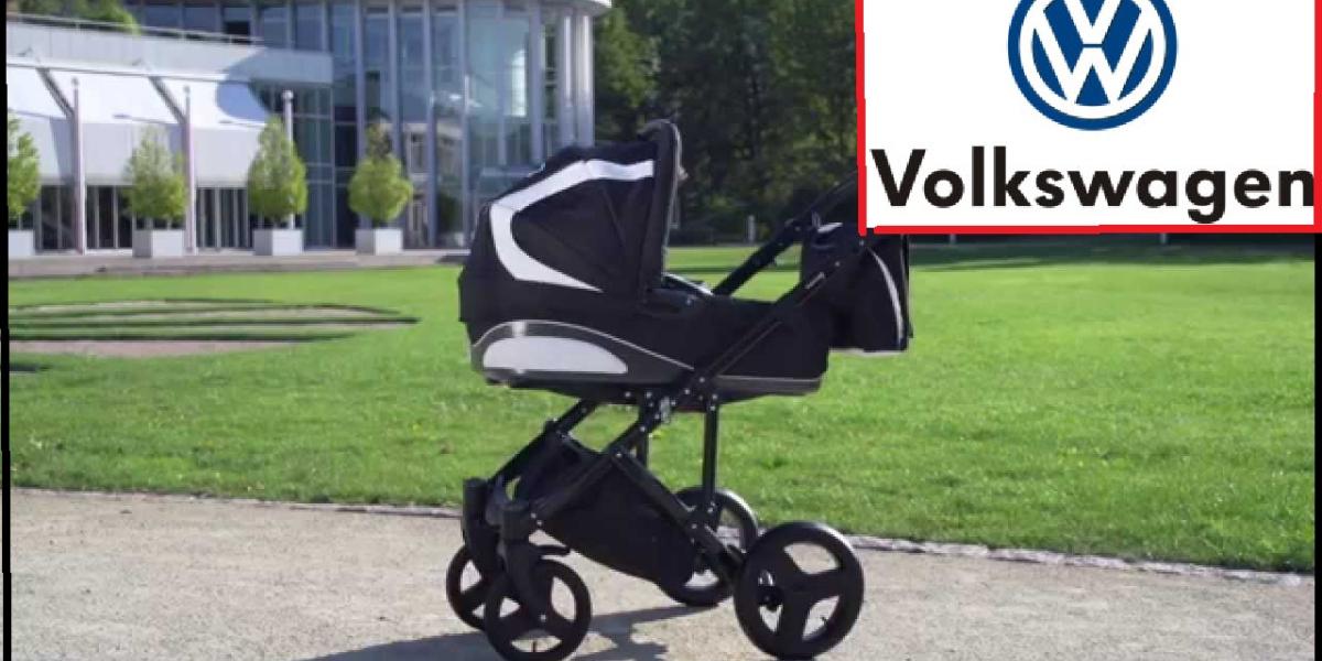 Samoriadiaci kočík Volkswagen: Brzdí sám a udržuje odstup od osoby!