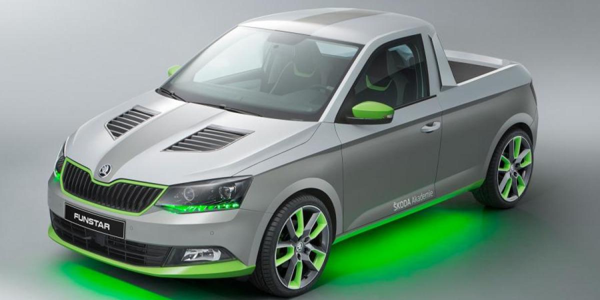 Škoda Fabia Funstar: Pickup, ktorý boduje u mladých!