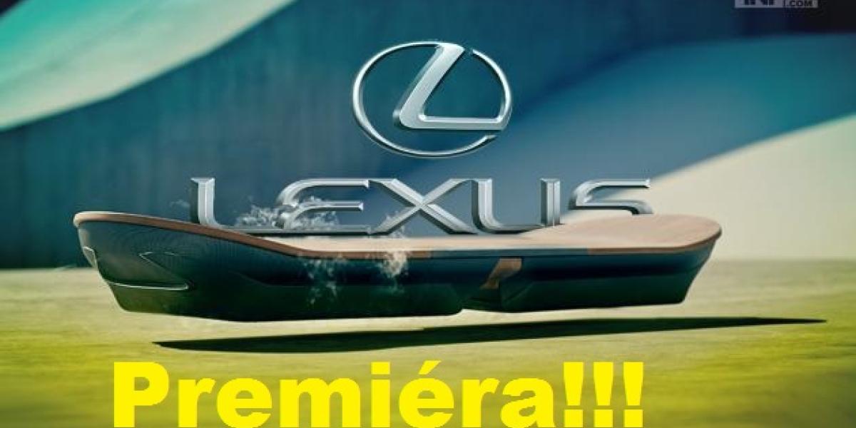 Video premiéra: Levitujúci hoverboard Lexusu prvýkrát v akcii!