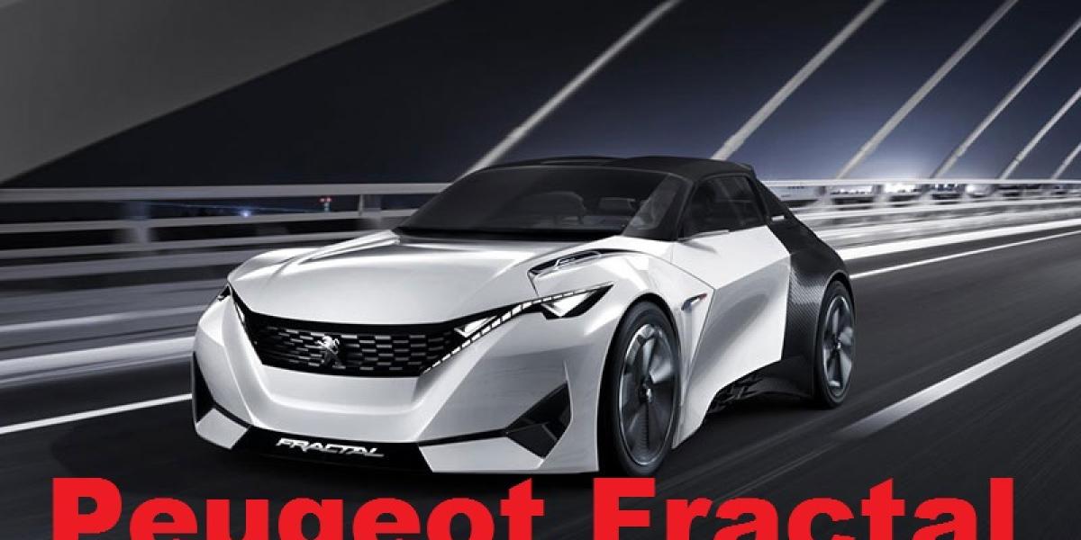 Peugeot Fractal: Holografické premietanie obrazu a infra-basové reproduktory!