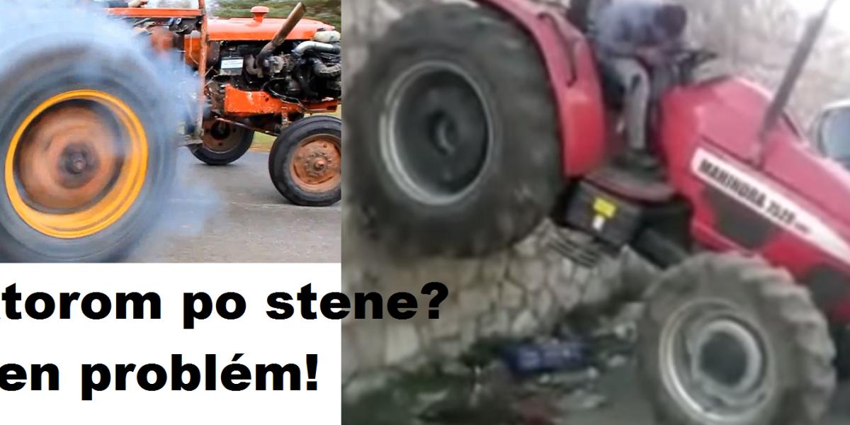 Video: Šialené kúsky s traktorom!