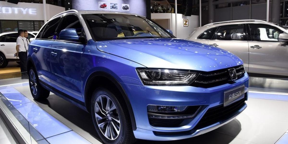 Zotye S21, lacná čínska kópia Audi Q3.