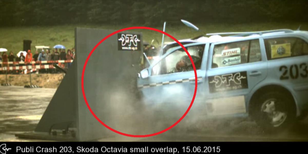 Crash test: Legendárna Octavia 1. generácie!