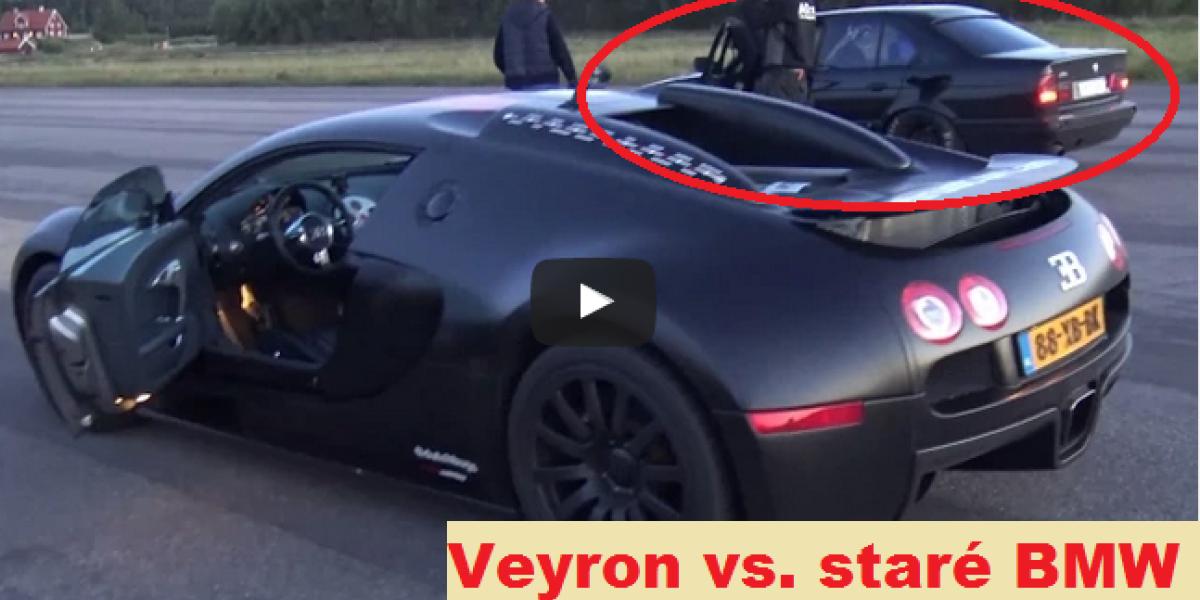 Video duel: Staré BMW porazilo Bugatti Veyron!
