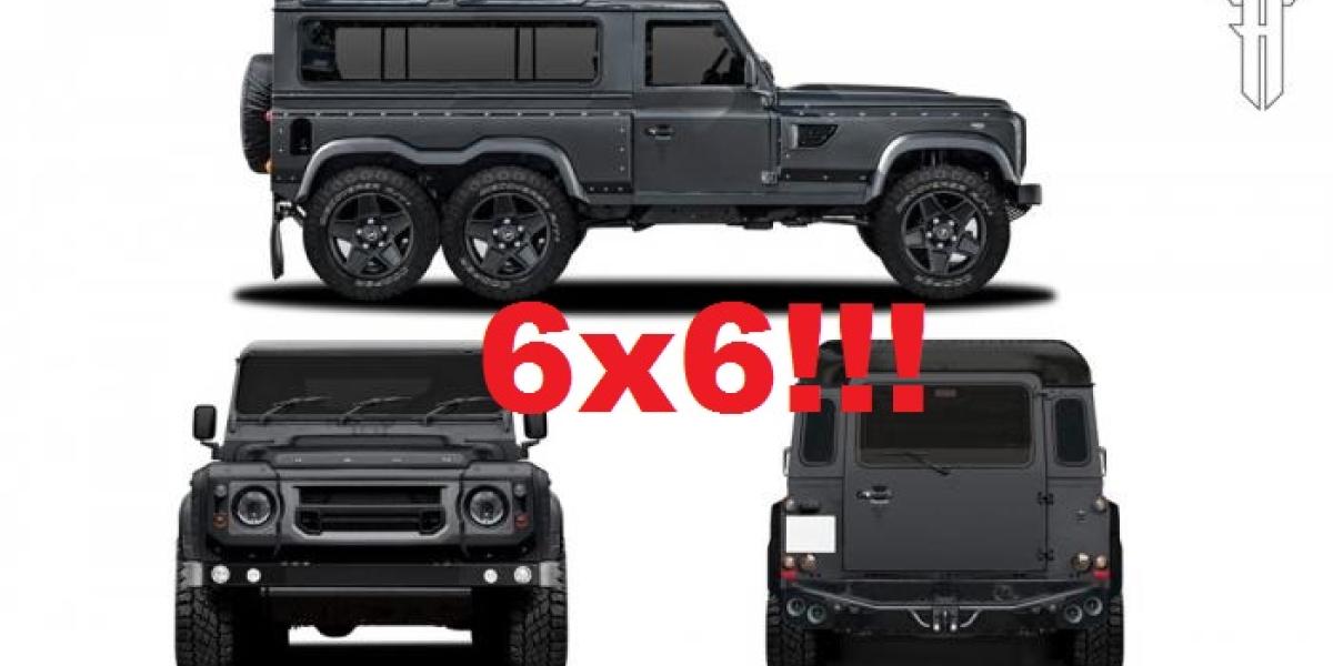 6x6 len pre náročných: Kahn Design Huntsman Defender budeš chcieť!