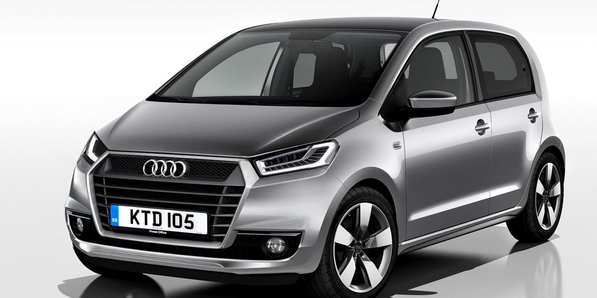 Audi, ktoré bude konkurovať Škode Citigo a VW Up!