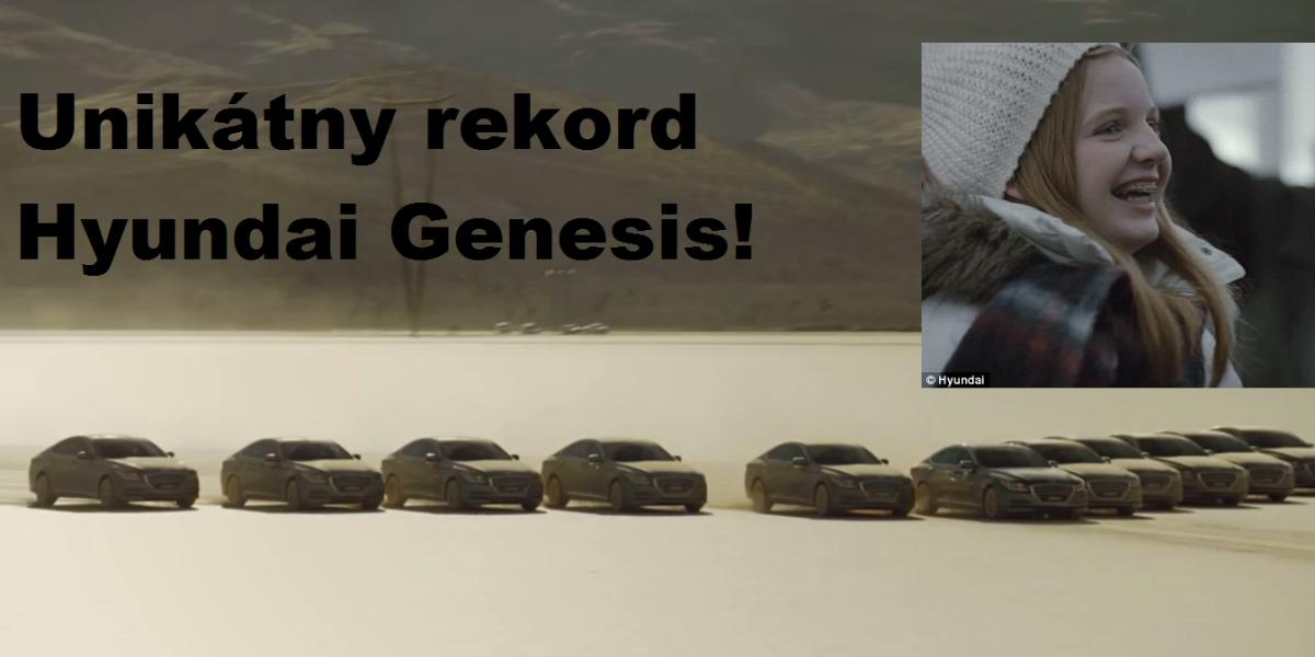 Unikátny svetový rekord: Hyundai Genesis píše správu do vesmíru! 