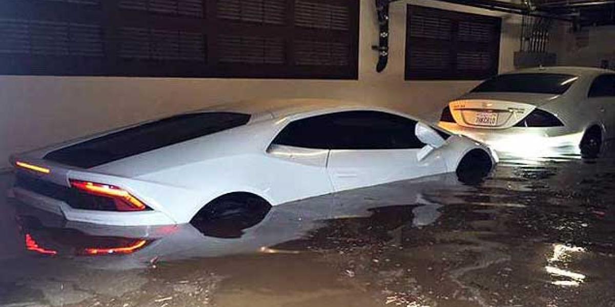 Video: Záplavy vs. Lamborghini Huracan