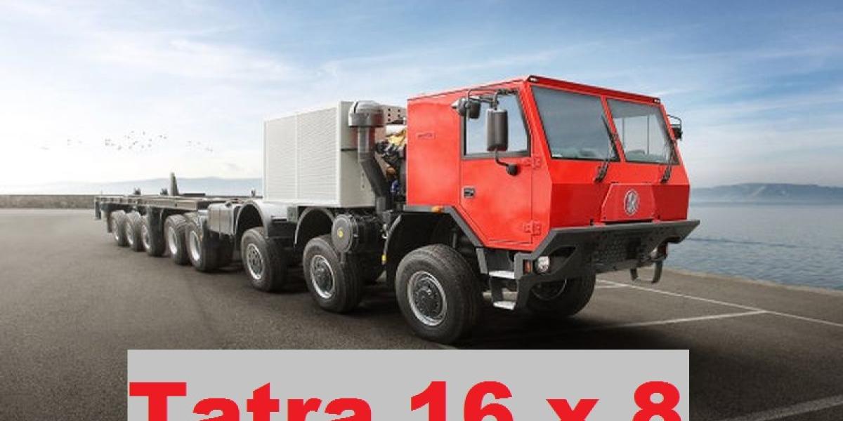 Najväčšia Tatrovka na svete: Dlhá 18 metrov s 8 nápravami!