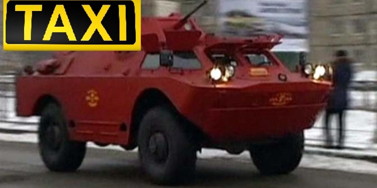 Video: Najbezpečnejší obrnený taxík na svete!