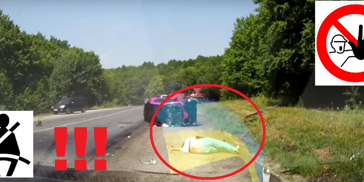 Drsné video: Nikdy nejazdi nepriputáný!