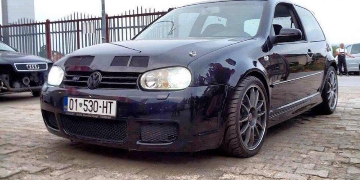 VW Golf IV s 10 valcami a 1 000 koňmi!
