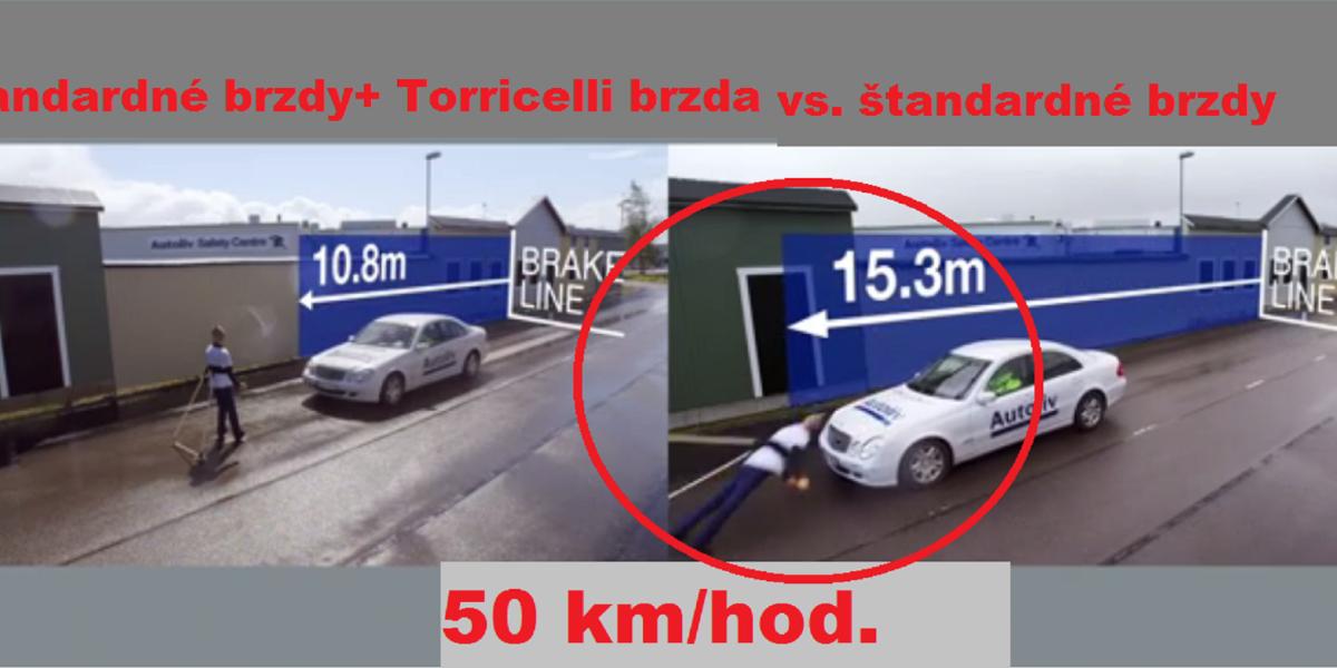 Novinka: Torricelliho doska skráti brzdnú dráhu vozidla až o 40%!