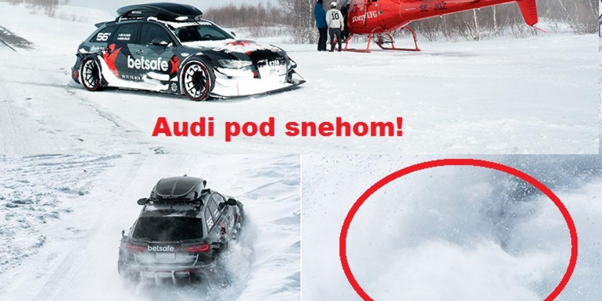 Najrýchlejší snežný pluh na svete? 900 koňové Audi!