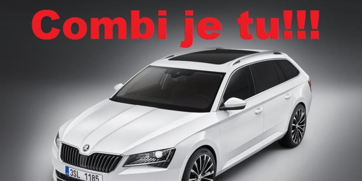 Nový Superb Combi: Najväčší interiérový priestor v triede!