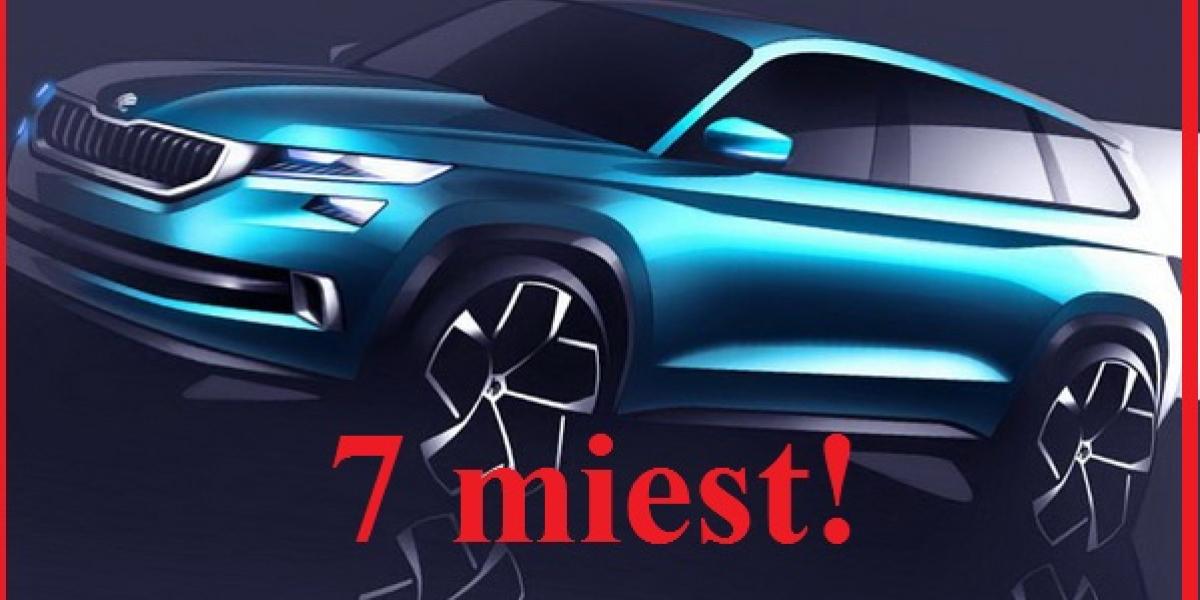 Prvá vizualizácia nového SUV Škody pre 7 cestujúcich!