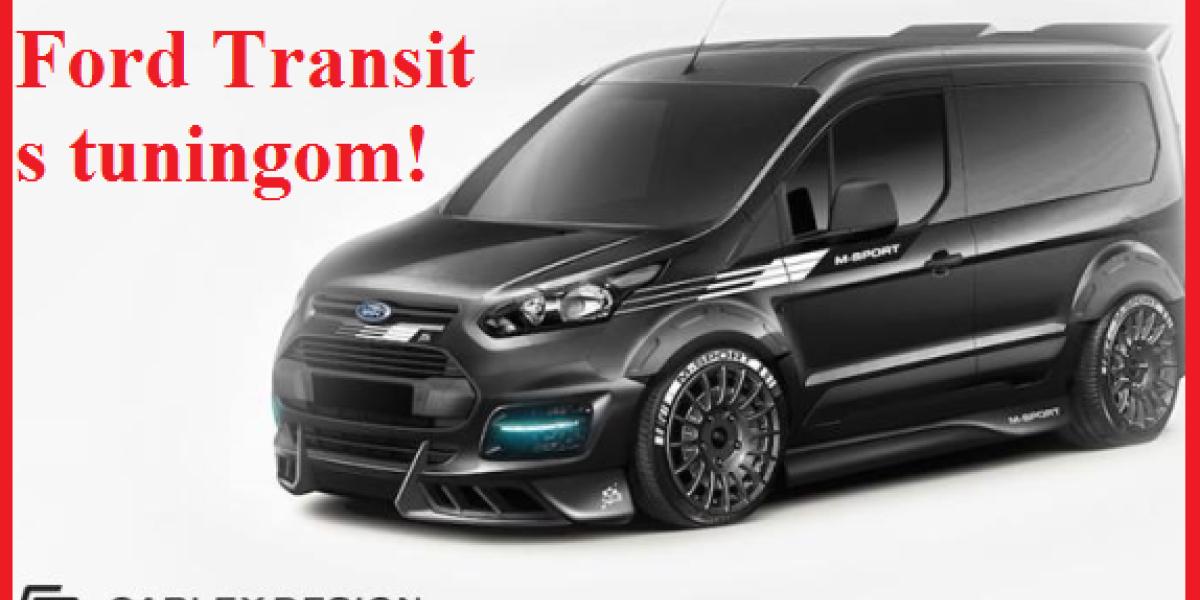 Tuningový Ford Transit od Carlexu: Dodávka, akú nemá nikto!