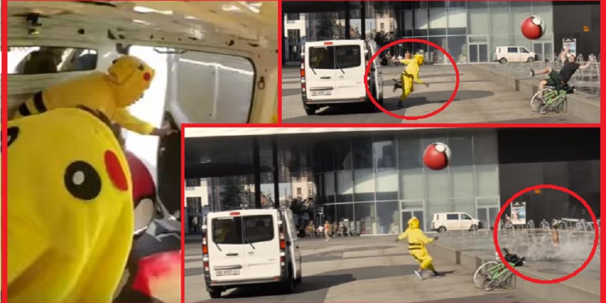 Nové šialenstvo: Dodávka s Pokémonmi loví ľudí!