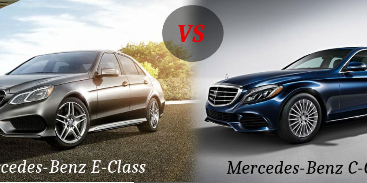 Mercedes-Benz 2015 C-Class vs. E-Class: Hľadaj rozdiely!