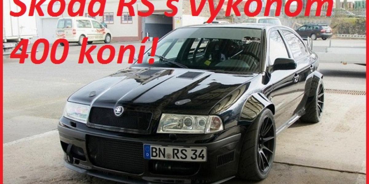 Pre náročných: Upravená Škoda RS s výkonom 400-koní!