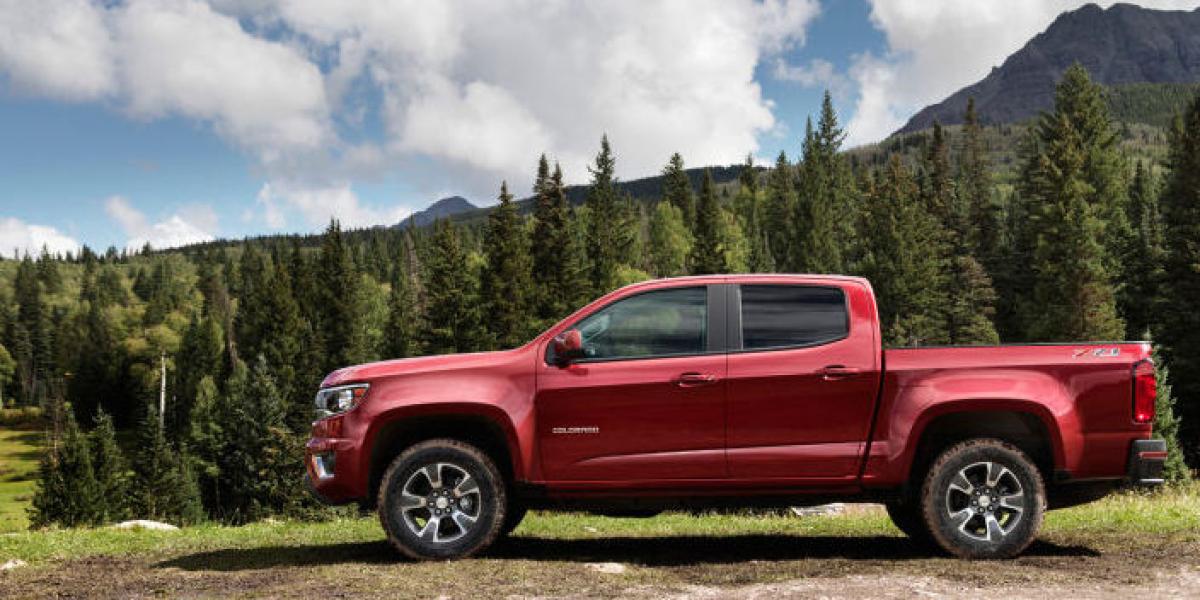 Chevrolet Colorado – malá, stredne veľká dodávka