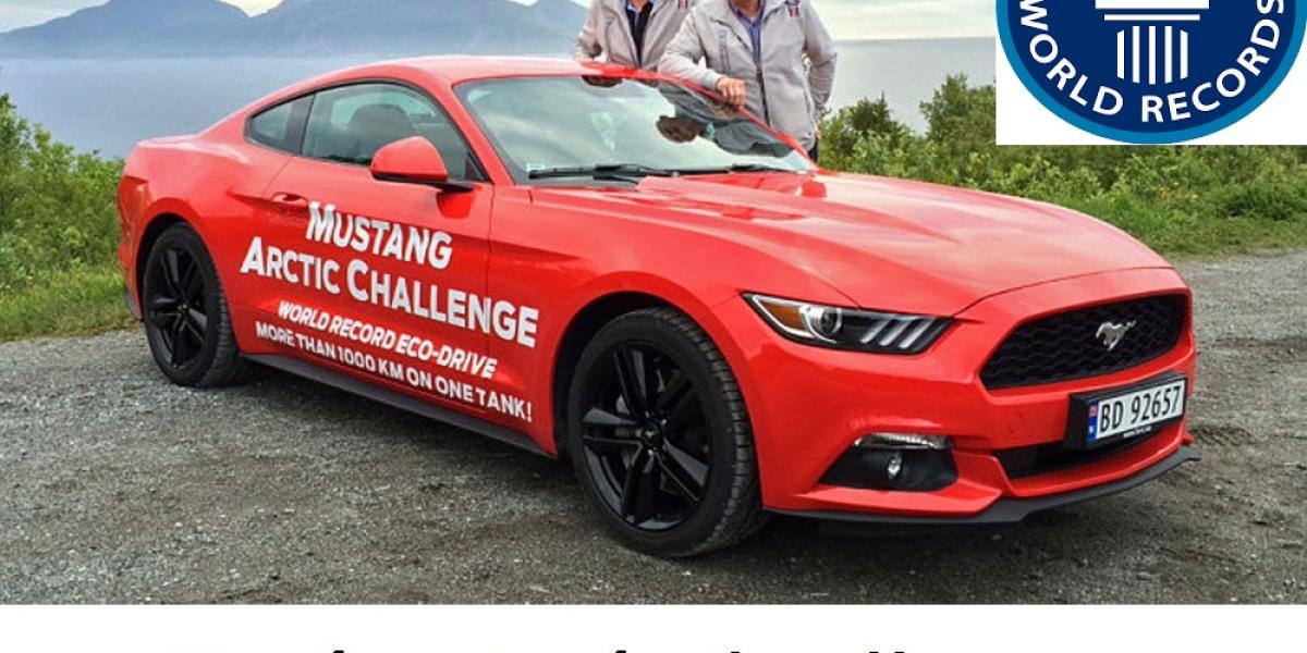 Svetový rekord v úspornosti zdolal Mustang: 1249 km, 1 nádrž, spotreba pod 5 litrov! 