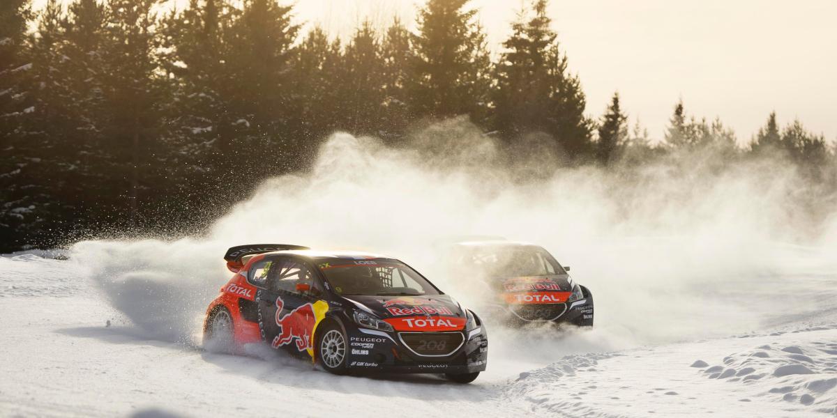 Video: Sebastien Loeb RX Promo na ľade!