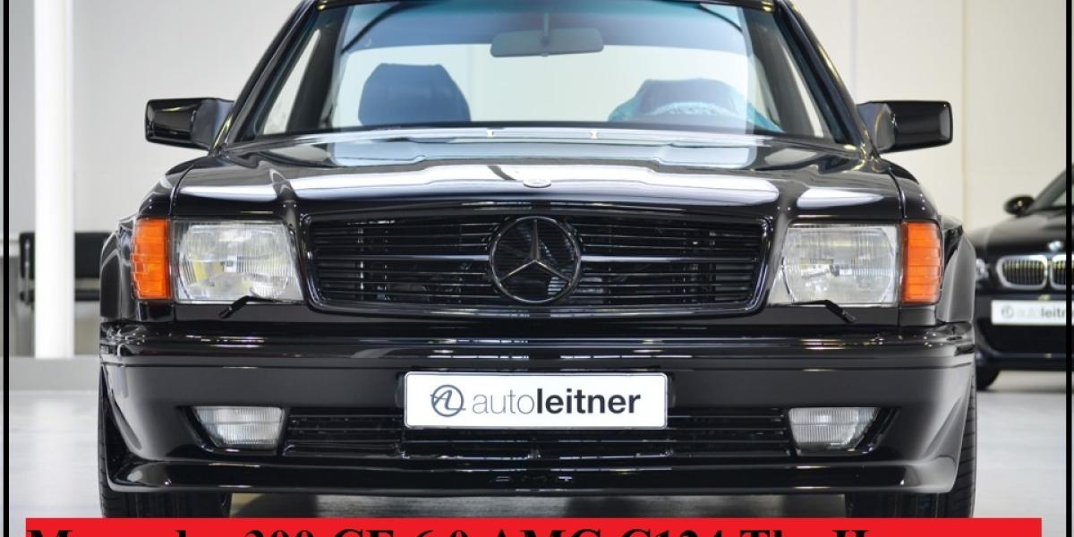 Vzácny Mercedes W124 AMG s V8-čkou: The Hammer je na predaj!