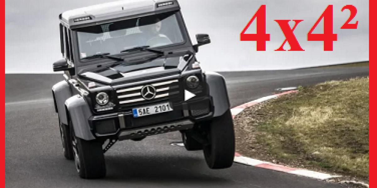 Videotest: Mercedes-Benz G500 4x4²