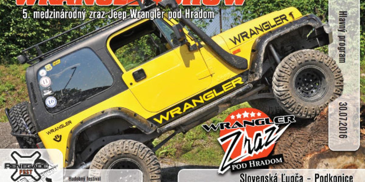 Pozvánka na  tohtoročnú Wrangler Show (29.-31.VII.2016)