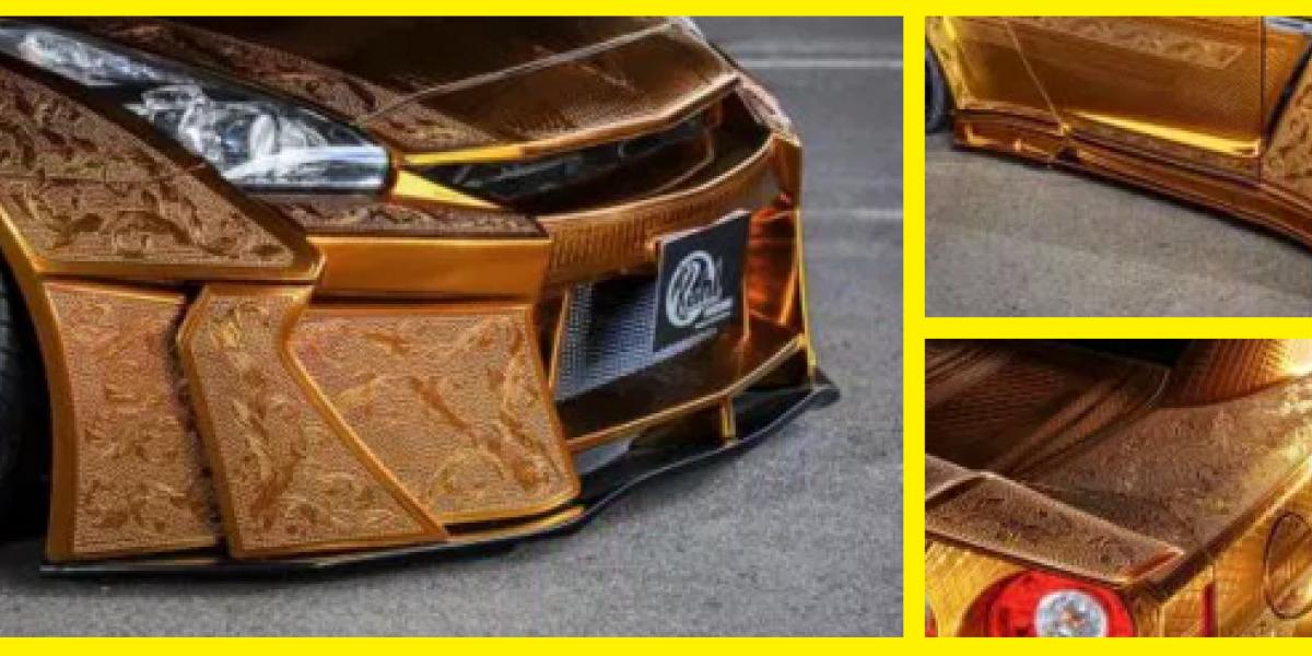 Extravagantný Tuning Nissanu GT-R: Gýč alebo luxus?