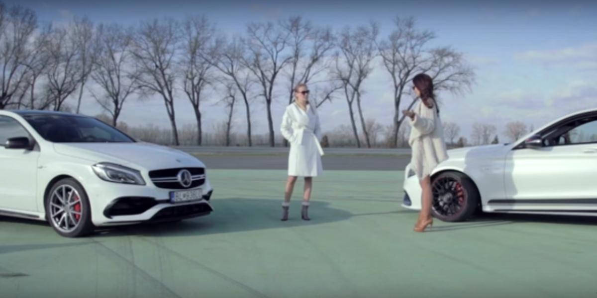 Extrémny test: Slovenky testujú Mercedesy AMG!