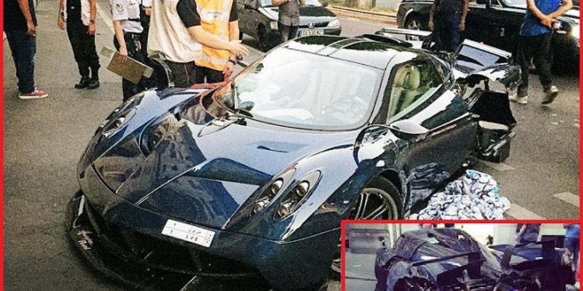 Najvzácnejšie Pagani Huayra: Drsná havária jediného exemplára!