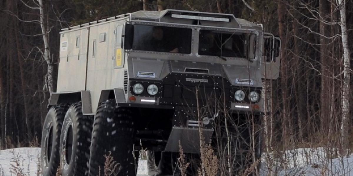 Burlak 6x6: Všetkoterén z Ruska, ktorý pokorí Arktídu!