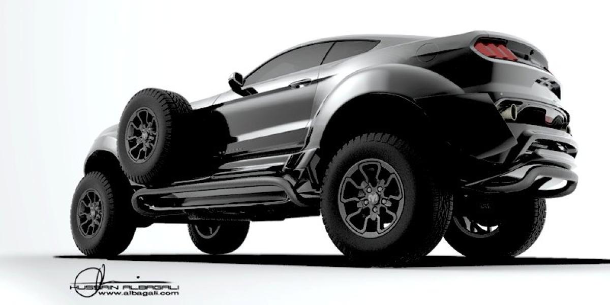 Takto prerobený Mustang si ešte nevidel! Je najväčší na svete a má 4x4!