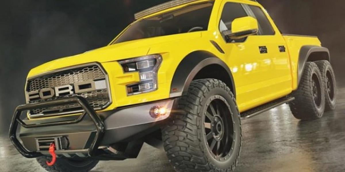 Brutálny 6x6 Hennessey VelociRaptor: 600 koní pod kapotou!