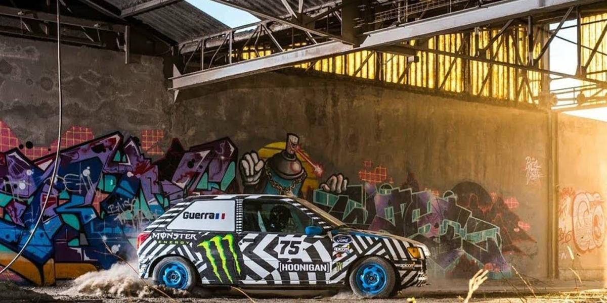 Lowcost Gymkhana paródia na Fieste s výkonom 60 koní!